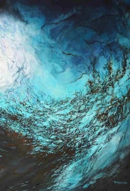 Marina Syntelis (b.1975) 'Strange Blue'